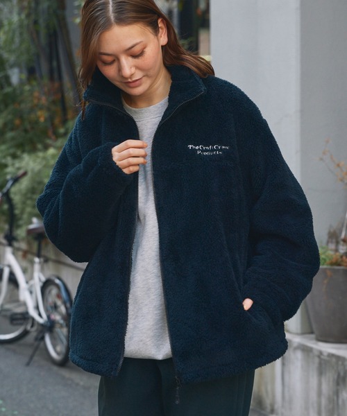 THE CRAFT CREW PRODUCTS ブルゾン アウター ヒートアップボアフリース