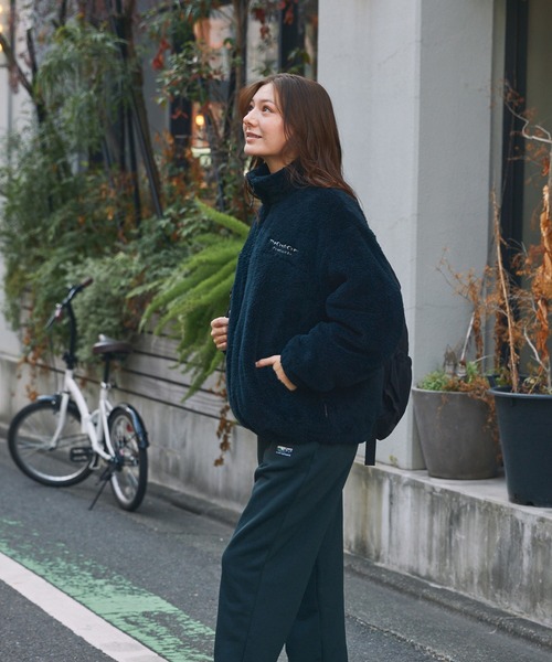 THE CRAFT CREW PRODUCTS ブルゾン アウター ヒートアップボアフリース