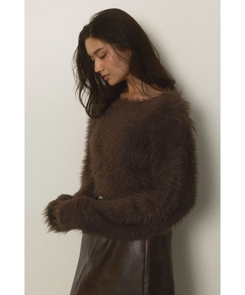 ALEXIA STAM（アリシアスタン） ニット セーター Shaggy Knit Top
