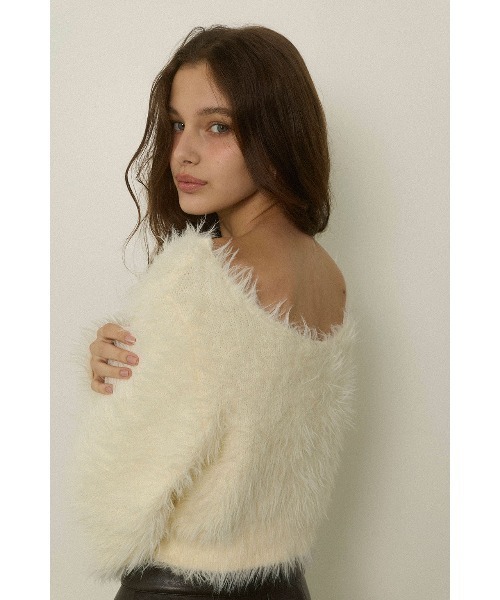 ALEXIA STAM（アリシアスタン） ニット セーター Shaggy Knit Top