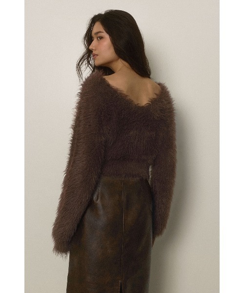 ALEXIA STAM（アリシアスタン） ニット セーター Shaggy Knit Top