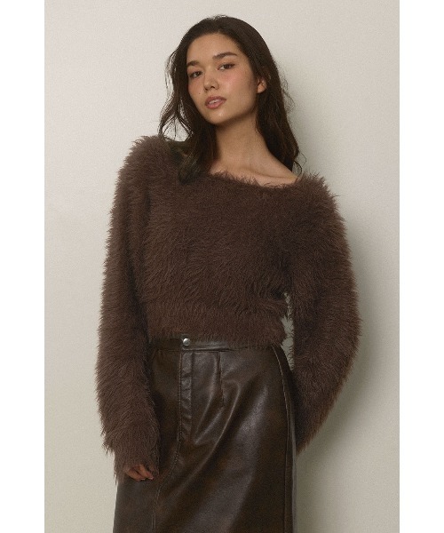 ALEXIA STAM（アリシアスタン） ニット セーター Shaggy Knit Top