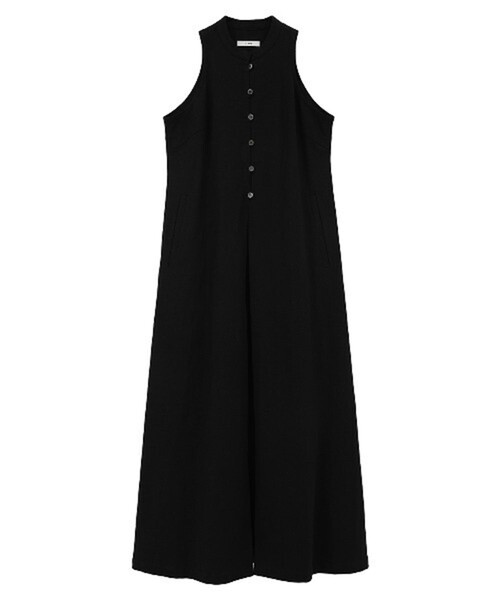 良品　CLANE クラネ　ノースリーブ　リブニットワンピース　チュニック CLANE - 良品 CLANE クラネ ノースリーブ リブニットワンピース