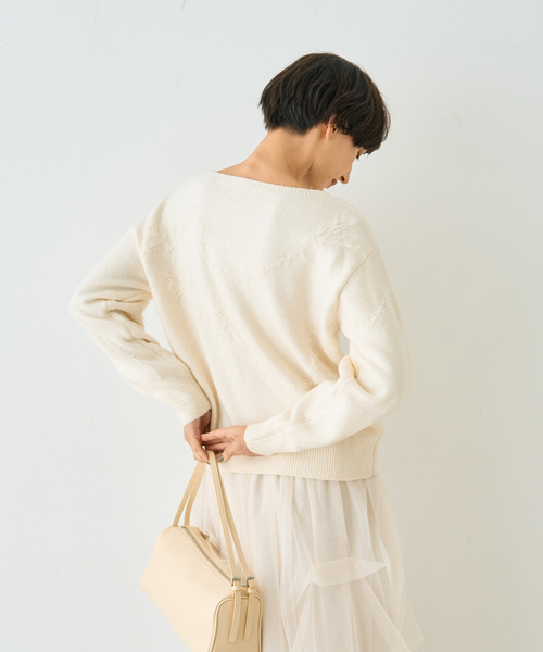 ROUGE VIF Sophie ニット セーター 「一部店舗限定」フェザーライン