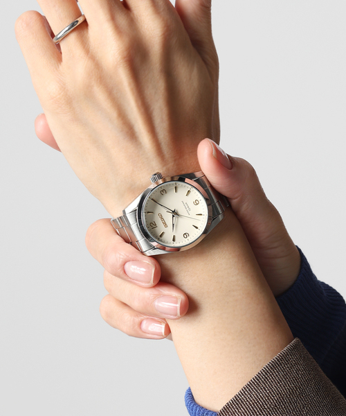 HIROB レディースアナログ腕時計 HIROB（ヒロブ） 腕時計 Sur mesure Mini Aneth / Gray レディース