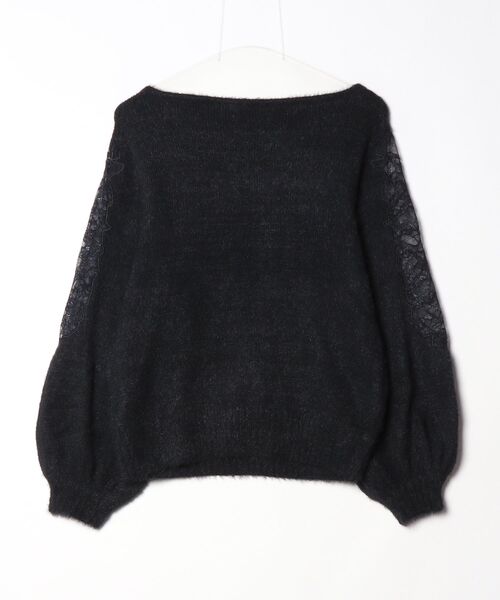 「MILLION CARATS」 長袖ニット M ネイビー レディース_画像2