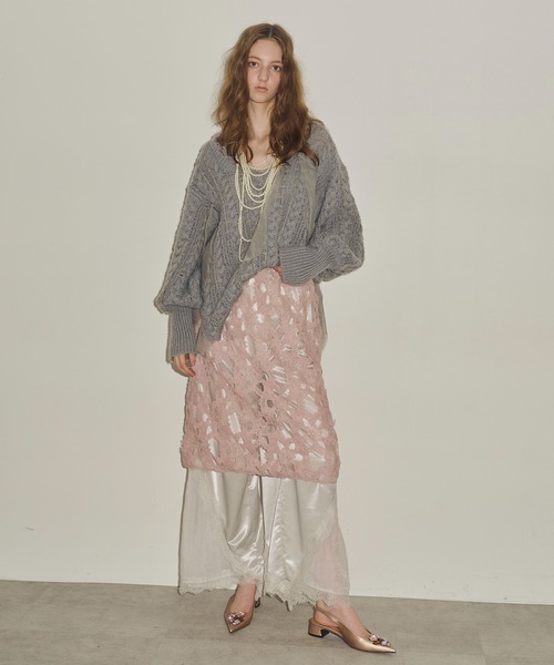 「J1U by LA BELLE ETUDE」 スカート FREE ピンク レディース_画像2