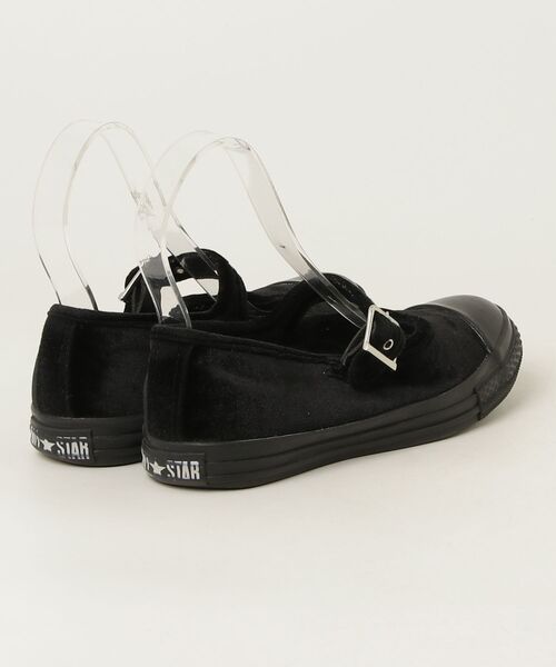 「CONVERSE」 ローカットスニーカー 22.5cm ブラック レディース_画像2