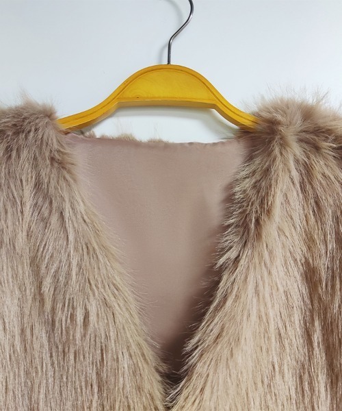 ベスト ジレ フェイクファーベスト レディース : ZOZOTOWN Yahoo!店