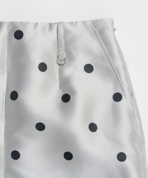 MAISON SPECIAL（メゾンスペシャル） デニムスカート Polka Dot Mock
