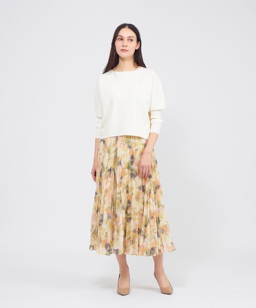 EPOCA（エポカ） ニット セーター ロングリブスリーブニット プル