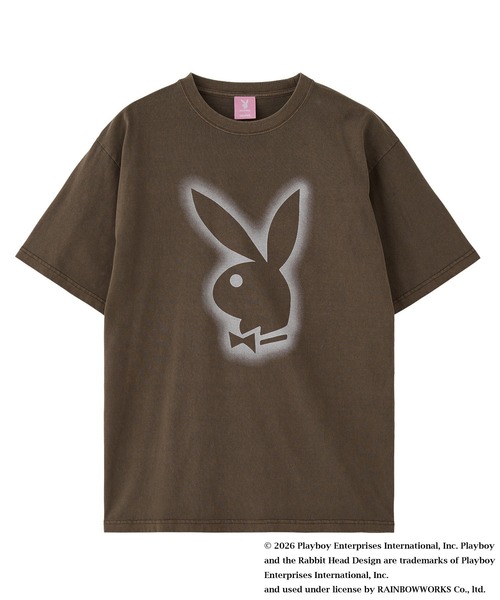 PLAYBOY（プレイボーイ） tシャツ × X-girl FADED S/S TEE レディース