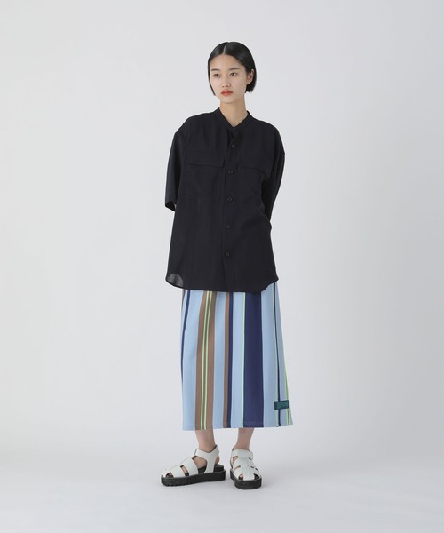 「ZUCCa」 半袖シャツ M size ネイビー メンズ_画像5