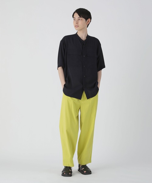 「ZUCCa」 半袖シャツ M size ネイビー メンズ_画像6