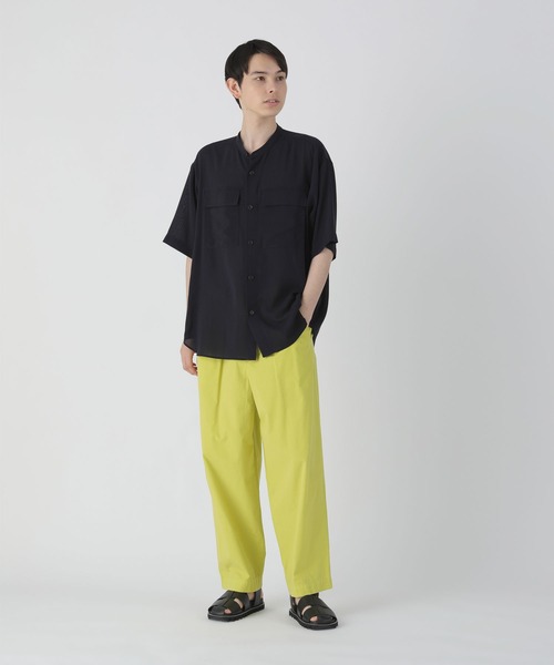 「ZUCCa」 半袖シャツ M size ネイビー メンズ_画像8