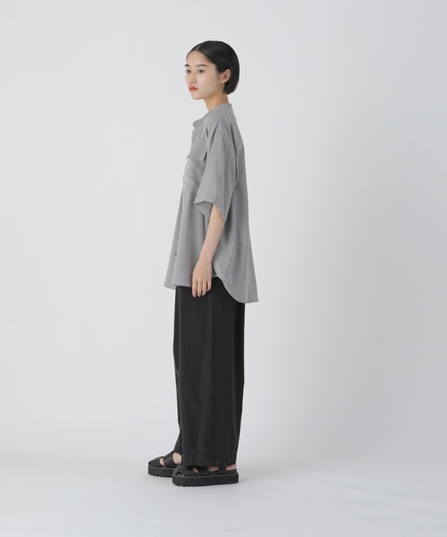 「ZUCCa」 半袖シャツ M size ネイビー メンズ_画像9