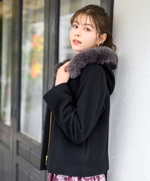 「MISCH MASCH」 ブルゾン M ベージュ レディース_画像3