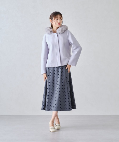 「MISCH MASCH」 ブルゾン M ベージュ レディース_画像9