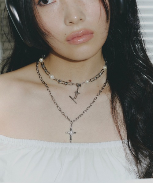 「DTYYPE」 ネックレス FREE シルバー レディース_画像4