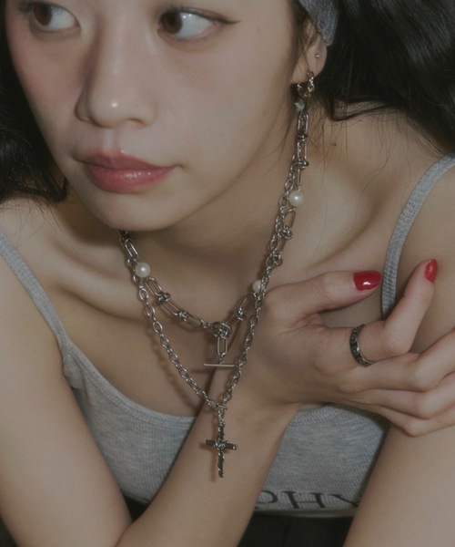 「DTYYPE」 ネックレス FREE シルバー レディース_画像8