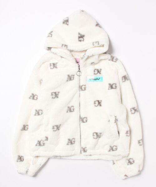 「ANAP GiRL」 「KIDS」ブルゾン S ホワイト キッズ_画像2