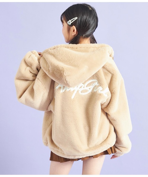 「ANAP GiRL」 「KIDS」ブルゾン S ホワイト キッズ_画像6