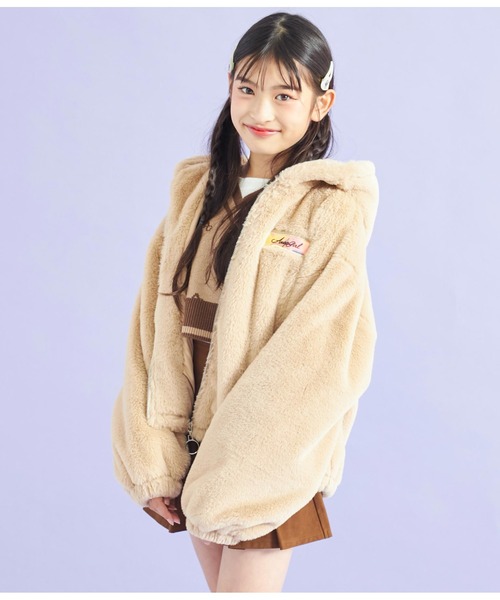 「ANAP GiRL」 「KIDS」ブルゾン S ホワイト キッズ_画像7