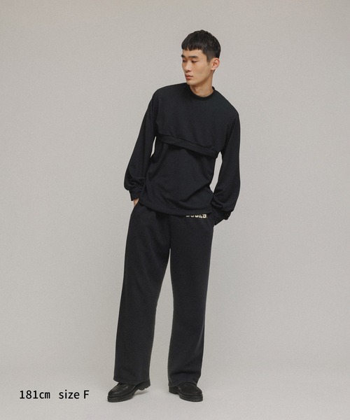 「M TO R」 長袖カットソー FREE ホワイト レディース_画像6