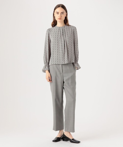 「BALLSEY」 長袖ブラウス 36 グレー系その他 レディース_画像2