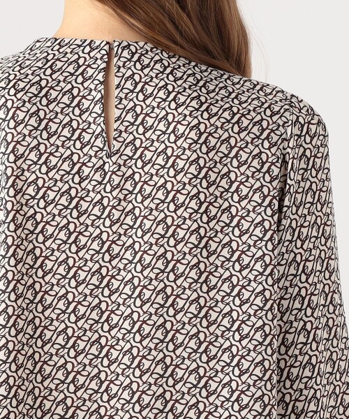 「BALLSEY」 長袖ブラウス 36 グレー系その他 レディース_画像7