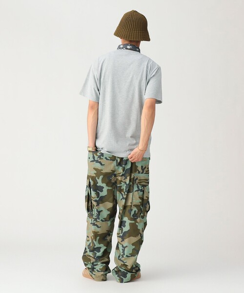 BEAMS（ビームス） ワイドパンツ カーゴパンツ M65 メッシュ カーゴ
