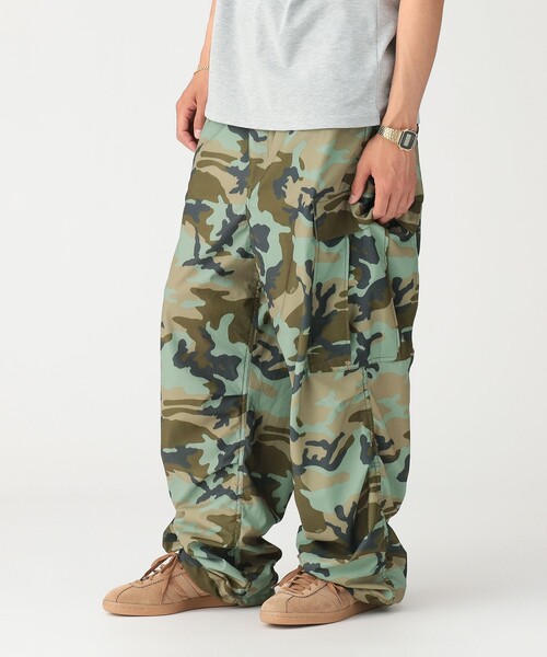 BEAMS（ビームス） ワイドパンツ カーゴパンツ M65 メッシュ カーゴ
