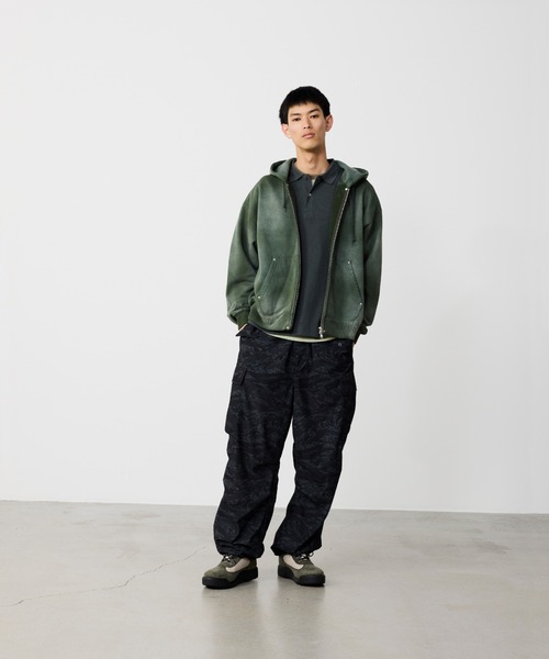 BEAMS（ビームス） ワイドパンツ カーゴパンツ M65 メッシュ カーゴ