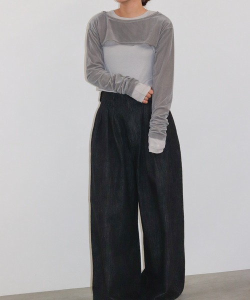 「hwyl」 ボレロ FREE ブラウン レディース_画像7