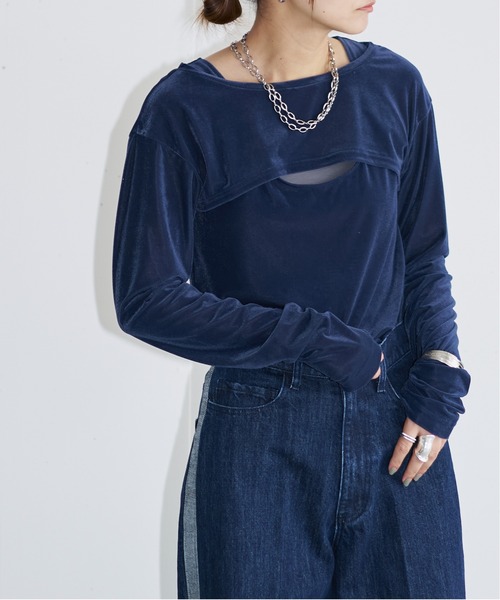 「hwyl」 ボレロ FREE ブラウン レディース_画像8