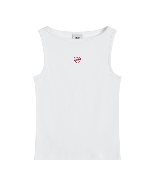 emis タンクトップ ノースリーブ (W) BOAT NECK TANK TOP レディース