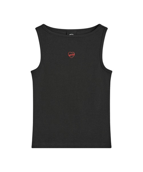 トップス boat neck tanktop emis タンクトップ ノースリーブ (W) BOAT NECK TANK TOP レディース