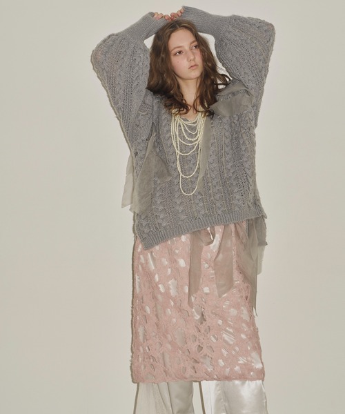 「J1U by LA BELLE ETUDE」 スカート FREE ピンク レディース_画像7