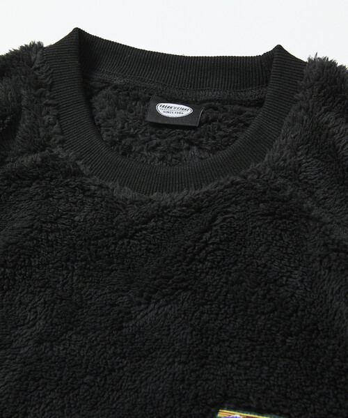 「FREAK'S STORE」 長袖Tシャツ LARGE グレイッシュベージュ メンズ_画像4