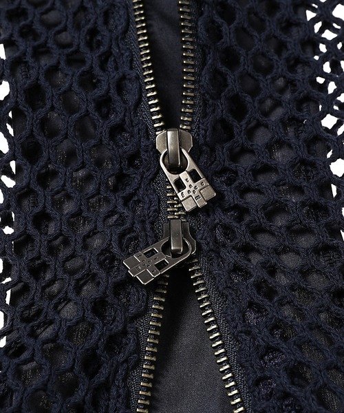 スタジャン FISHNET STUDIUM JACKET メンズの画像