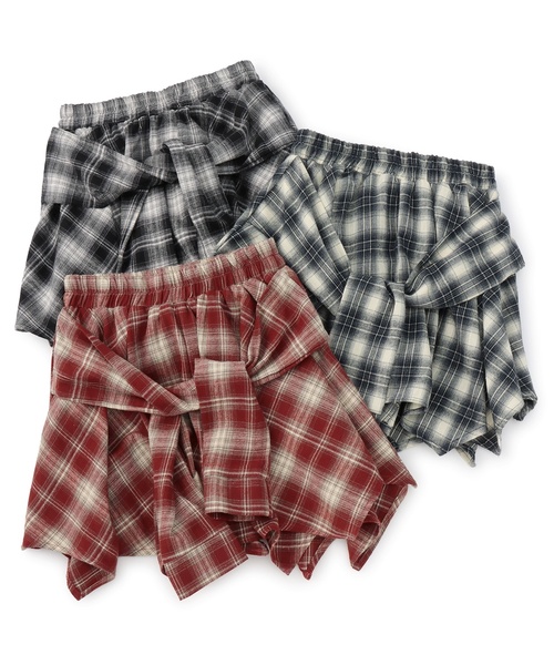 「LOVETOXIC」 「KIDS」ショートパンツ - ブラック キッズ_画像5