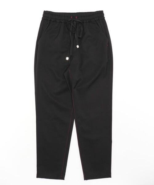 「Q」 イージーパンツ MEDIUM ブラック レディース_画像3