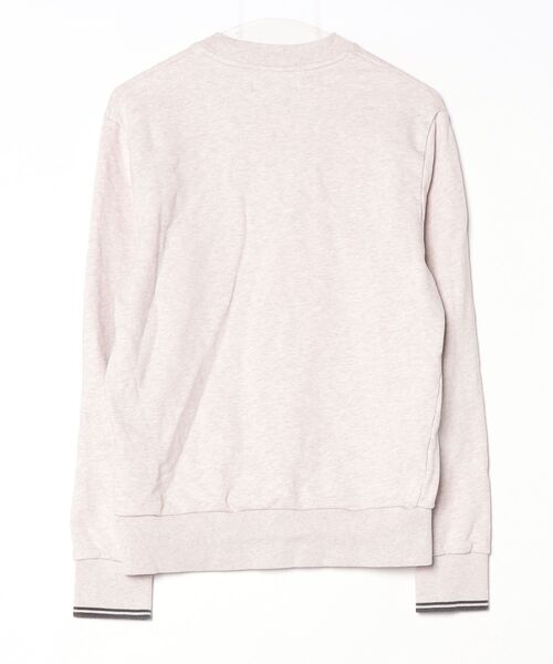 「FRED PERRY」 スウェットカットソー M グレイッシュベージュ レディースの画像
