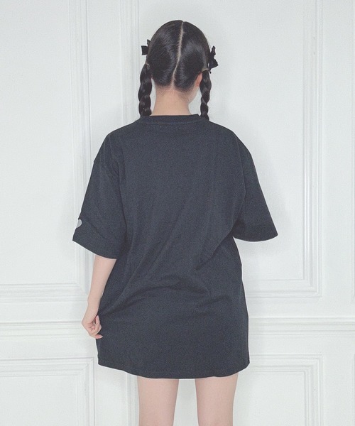 「Honey Cinnamon」 半袖Tシャツ FREE ブラック レディース_画像9