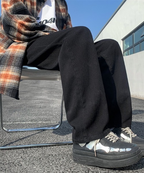 「MGV」 デニムパンツ MEDIUM ブラック メンズ_画像7