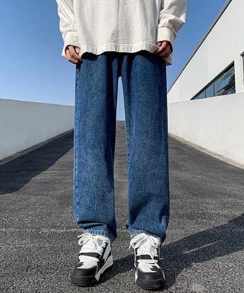 「MGV」 デニムパンツ MEDIUM ブラック メンズ_画像9