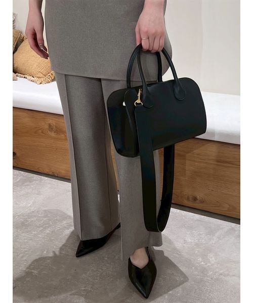 「Mila Owen」 ショルダーバッグ F ブラック レディース
