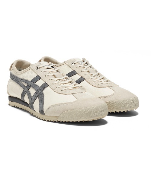 「Onitsuka Tiger」 ローカットスニーカー 23 クリーム レディースの画像