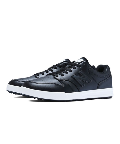 「New Balance Golf」 ローカットスニーカー 28.5cm ブラック×ホワイト メンズの画像