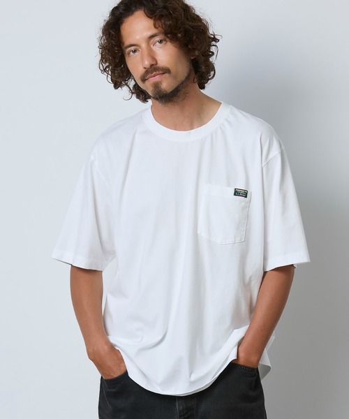 L.L.Bean（エルエルビーン） tシャツ ボクシー・ティ、ポケット付き